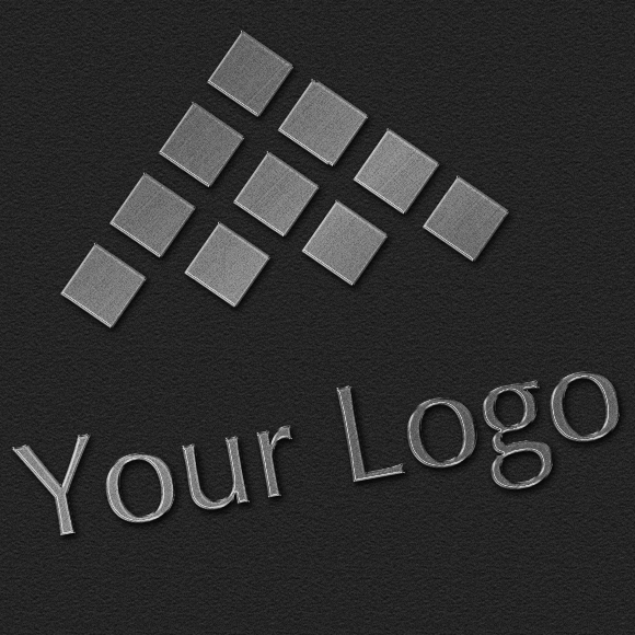 Download Logo Mock-ups - Metal Style