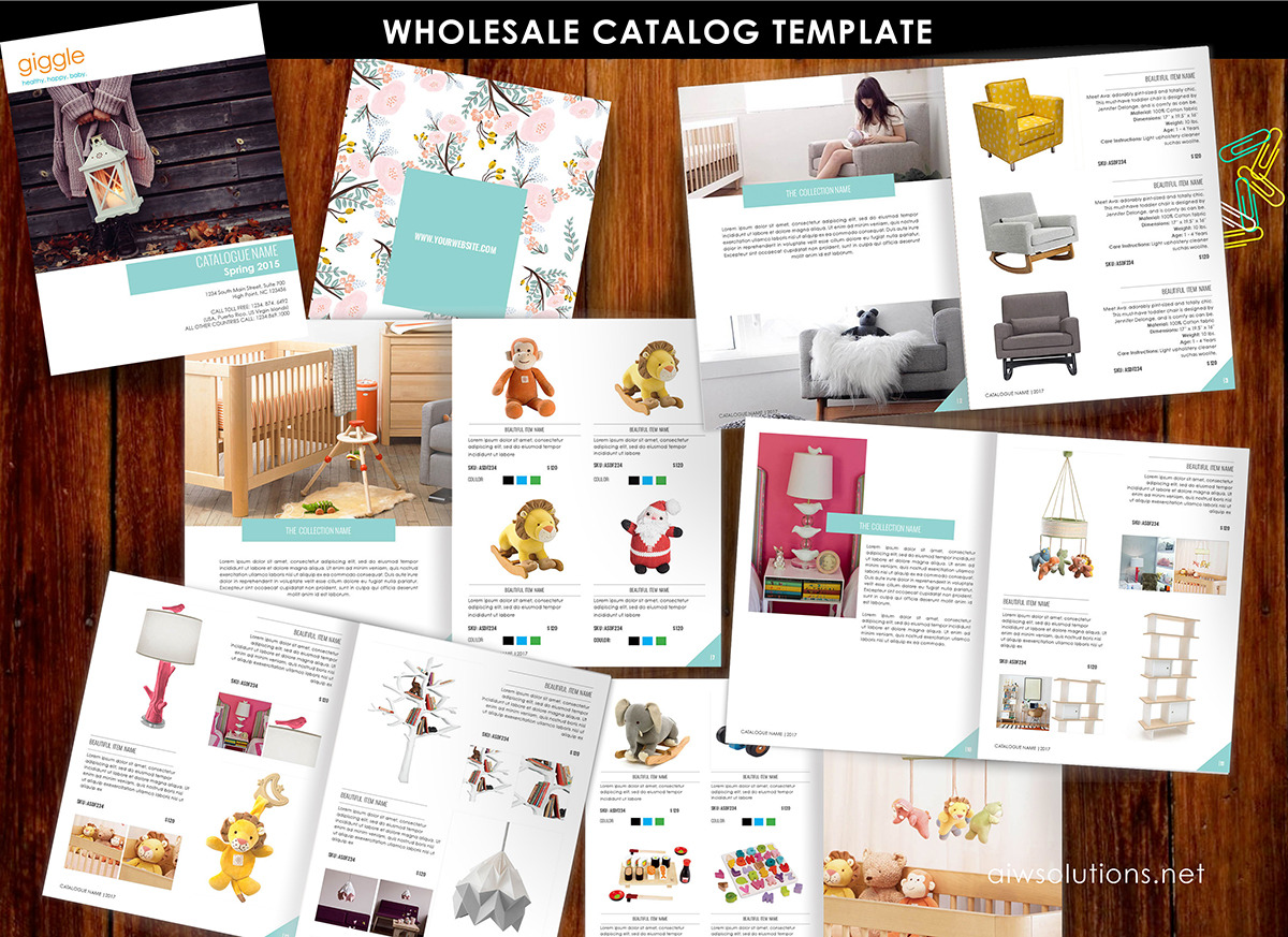 Product Brochure,Product Catalog id5 ~ Magazine Templates ~ Creative Market