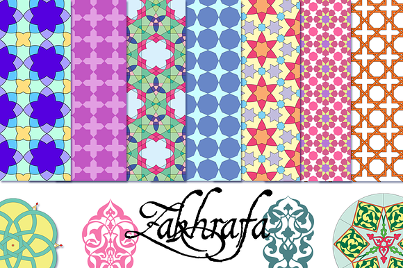 Zakhrafa in Patterns