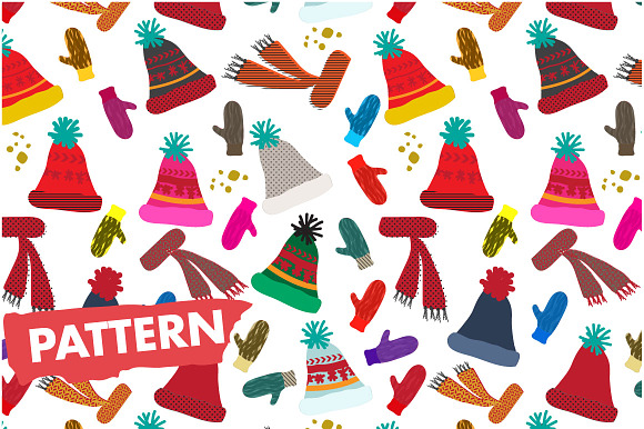 Winter Fun Vector Set in Icons - product preview 5