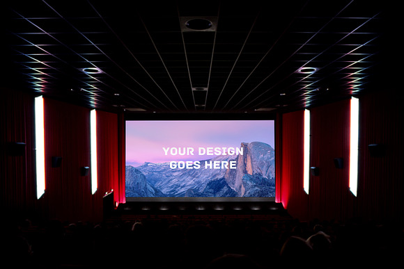 Download Cinema Screening Room Mock-up#1
