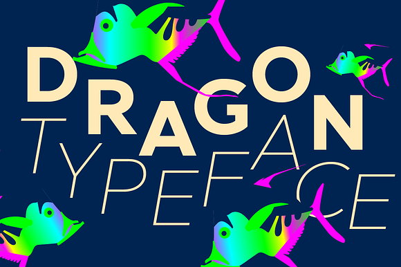Dragon Bold in Sans-Serif Fonts - product preview 4