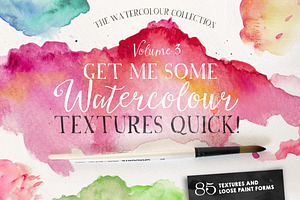 Give Me Watercolour Textures Quick!