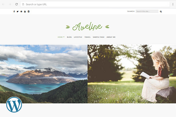 Aveline Blog Theme