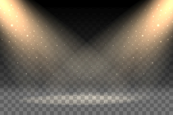 _gtp_ vector rays of light on transparent background