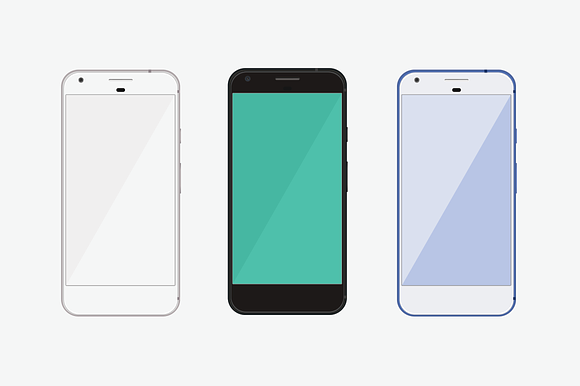 Free Google Pixel Phone Mockup