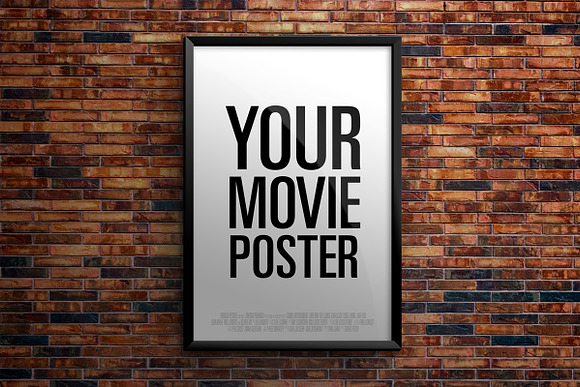 Download Theatrical Movie Poster - Mockup