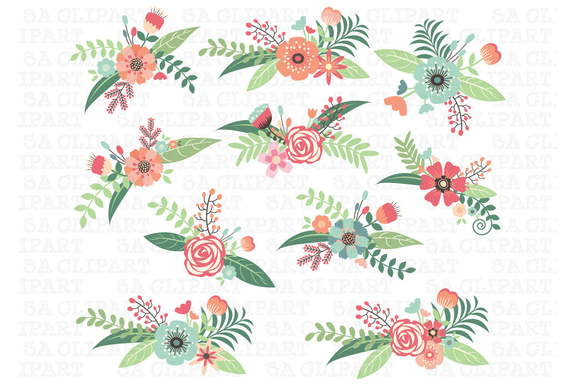 free wedding floral clipart - photo #23