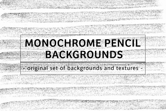 49 MONOCHROME PENCIL BACKGROUNDS in Textures - product preview 1