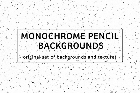 49 MONOCHROME PENCIL BACKGROUNDS in Textures - product preview 9
