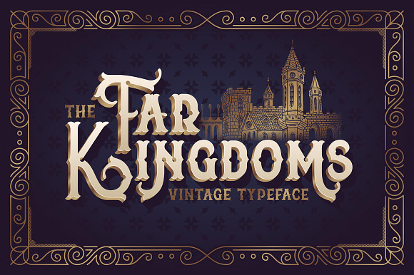 The Far Kingdoms font - Display