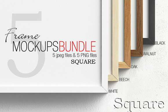 Free Frame mockups bundle SQUARE