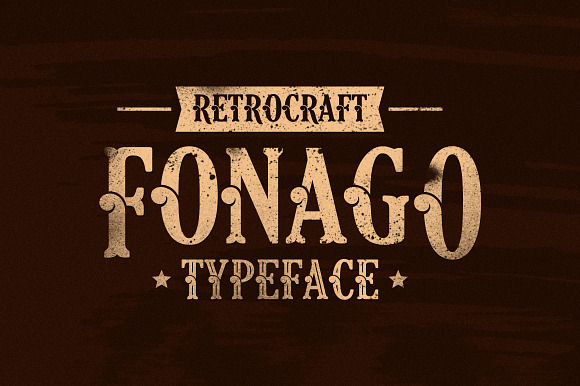 Fonago Typeface - Display