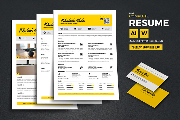 Complete Resume Vol 8 in Resume Templates