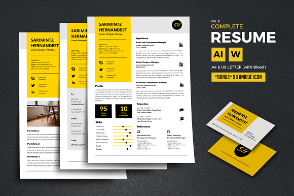 Complete Resume Vol 9 in Resume Templates