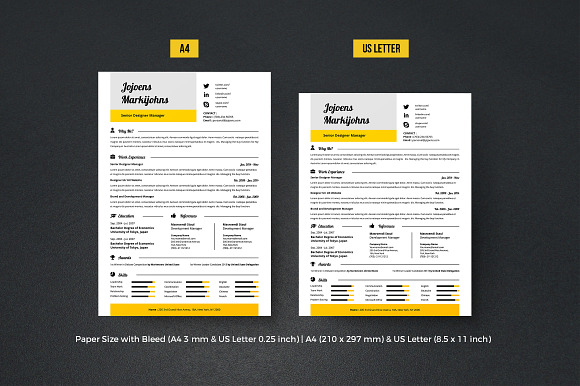 Complete Resume Vol 10 in Resume Templates - product preview 3