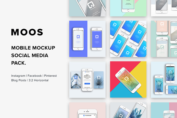 Download Moos - Mobile Mockup Social Media