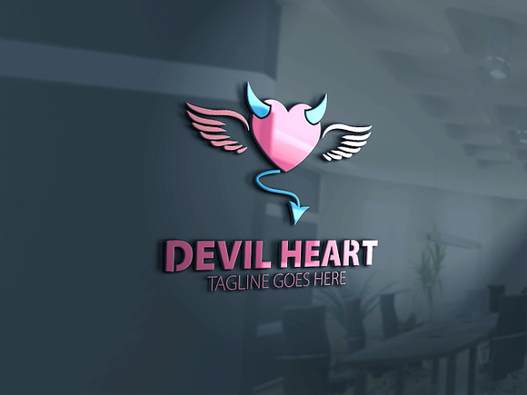 Devil Heart Logo - Logos