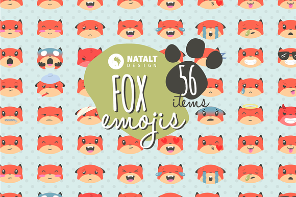 Fox Emojis - Icons