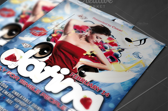 Dating Flyer Template in Flyer Templates - product preview 3