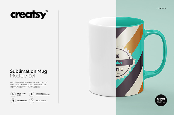 Download Sublimation Mug Mockup Set