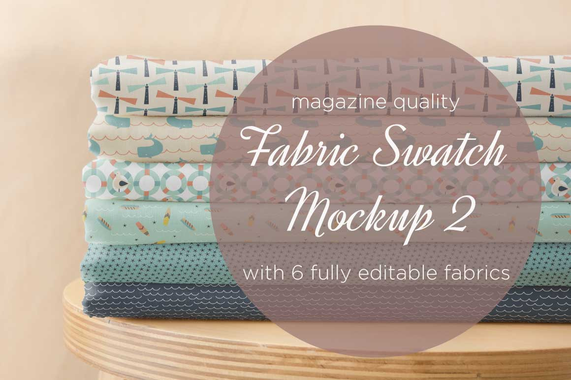 Download Fabric Collection Mock Up 2 ~ Product Mockups ~ Creative ...