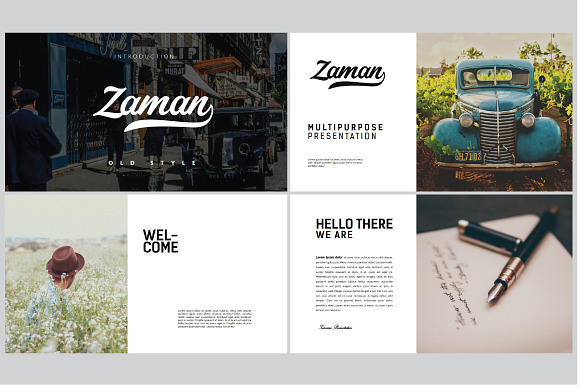 Zaman Multipurpose Powerpoint in Presentation Templates - product preview 2