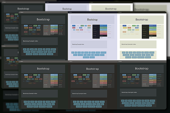 Bootstrap 4 Swatch Bundle in Bootstrap Themes