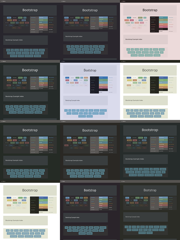 Bootstrap 4 Swatch Bundle in Bootstrap Themes - product preview 2