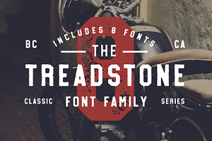 Free Treadstone 8 Family Script Fonts
