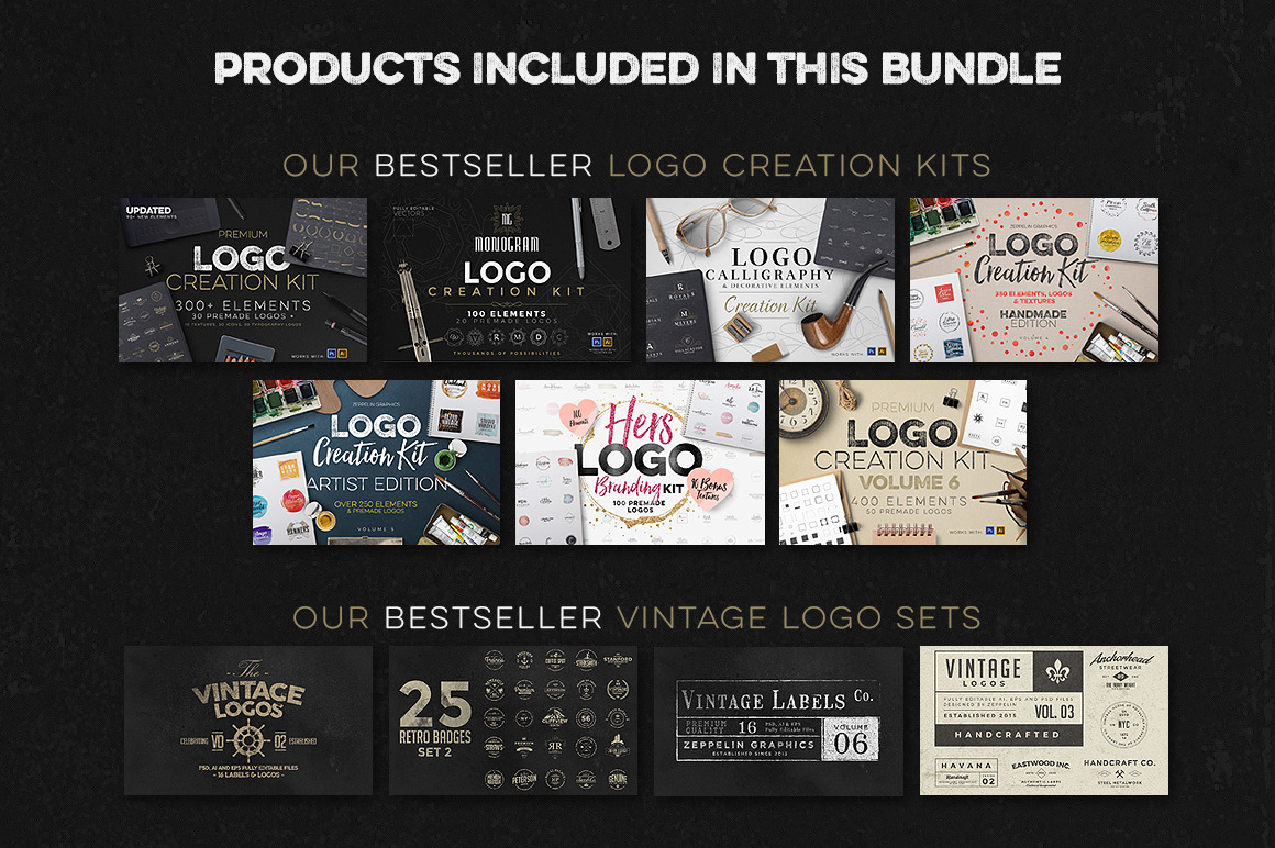 Logo Creation Kit Bundle Edition - Logos