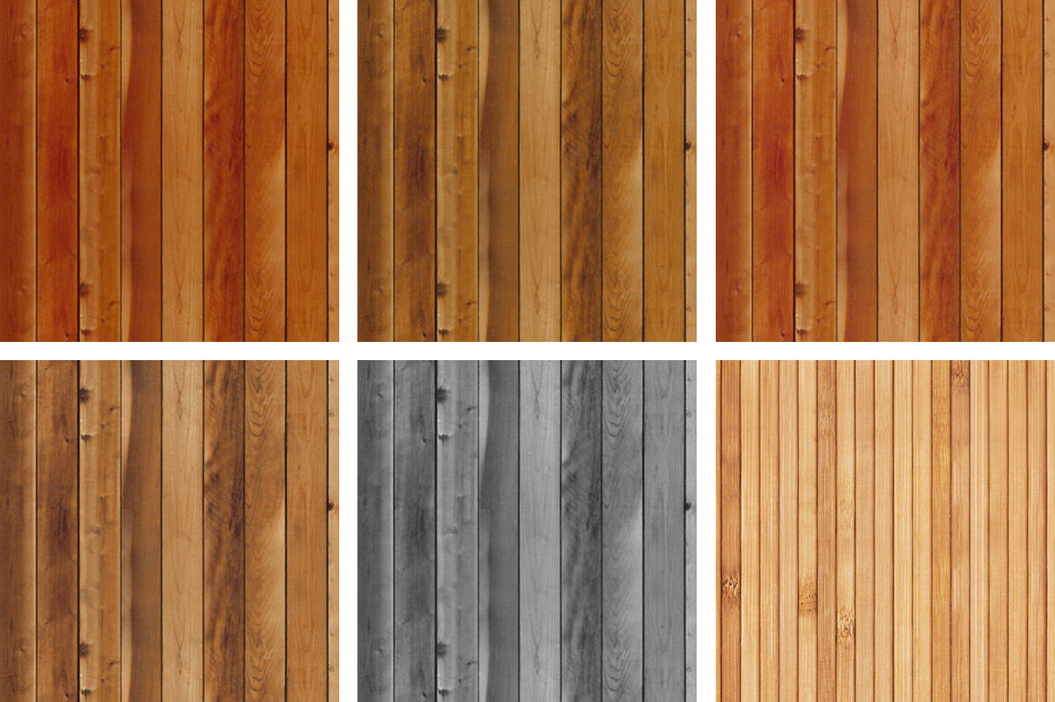 15 Seamless Wood Patterns - Patterns - 2