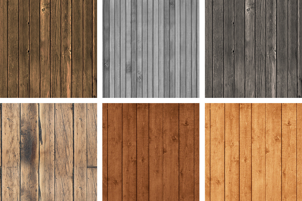 15 Seamless Wood Patterns - Patterns - 3