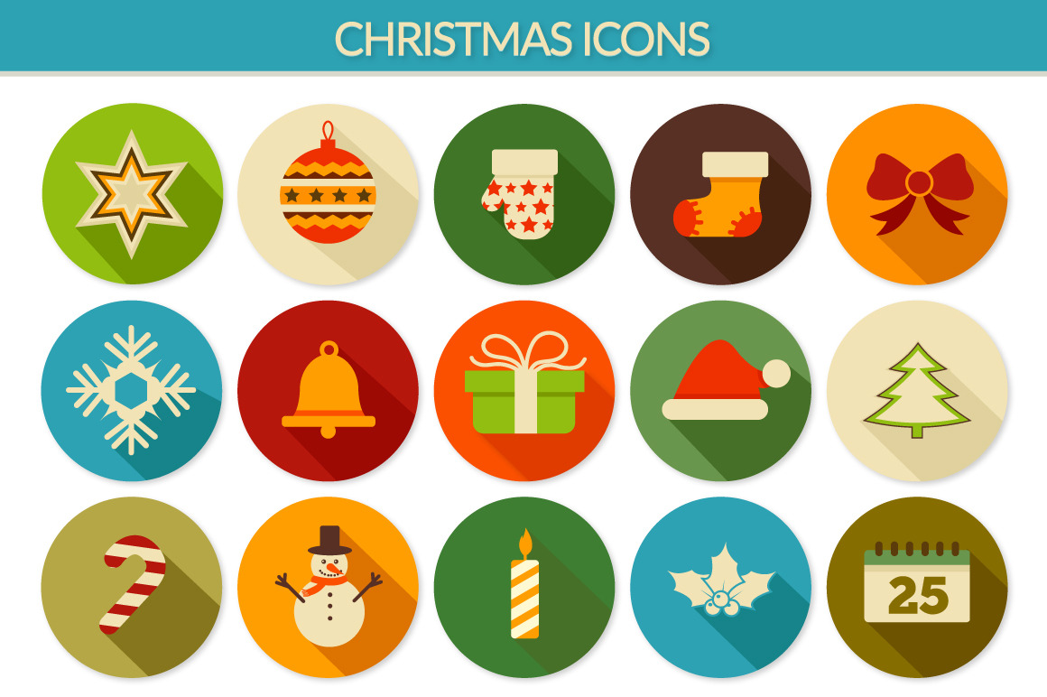 Christmas Icons ~ Icons ~ Creative Market