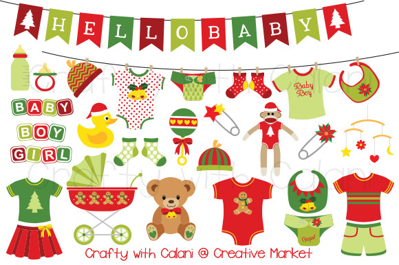 christmas baby clipart - photo #27