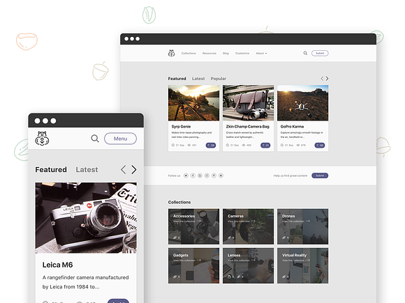 Chipmunk - WP Theme for Curators in WordPress Minimal Themes - product preview 1