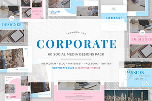 CORPORATE Social Media Pack