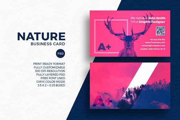 Creative Nature Business Card