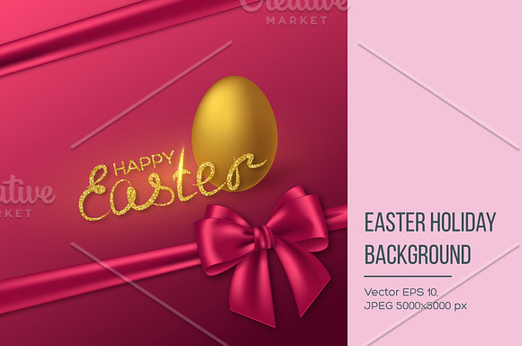 Happy Easter Holiday Background