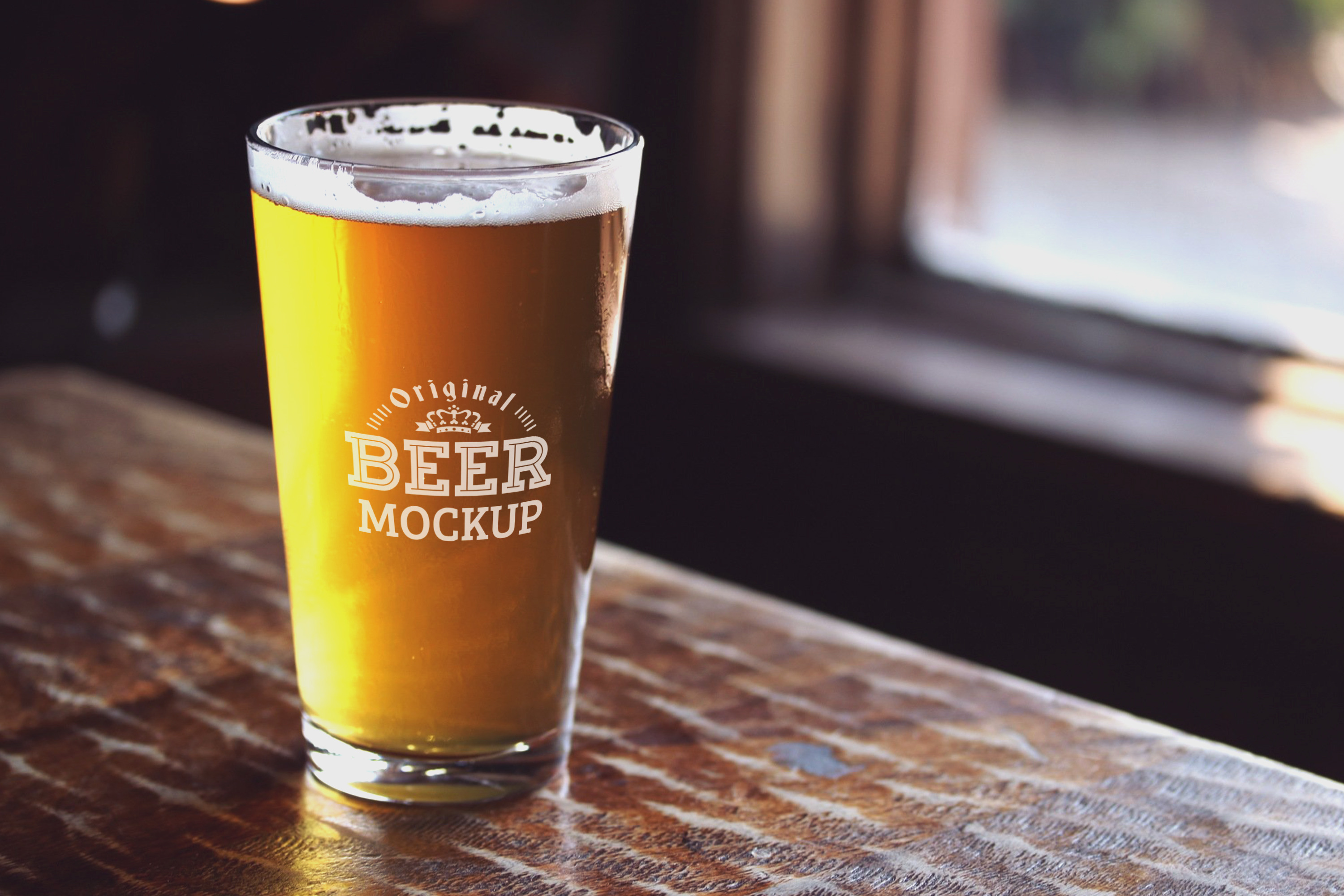 Download Beer Glass Mock-up#63 ~ Product Mockups ~ Creative Market