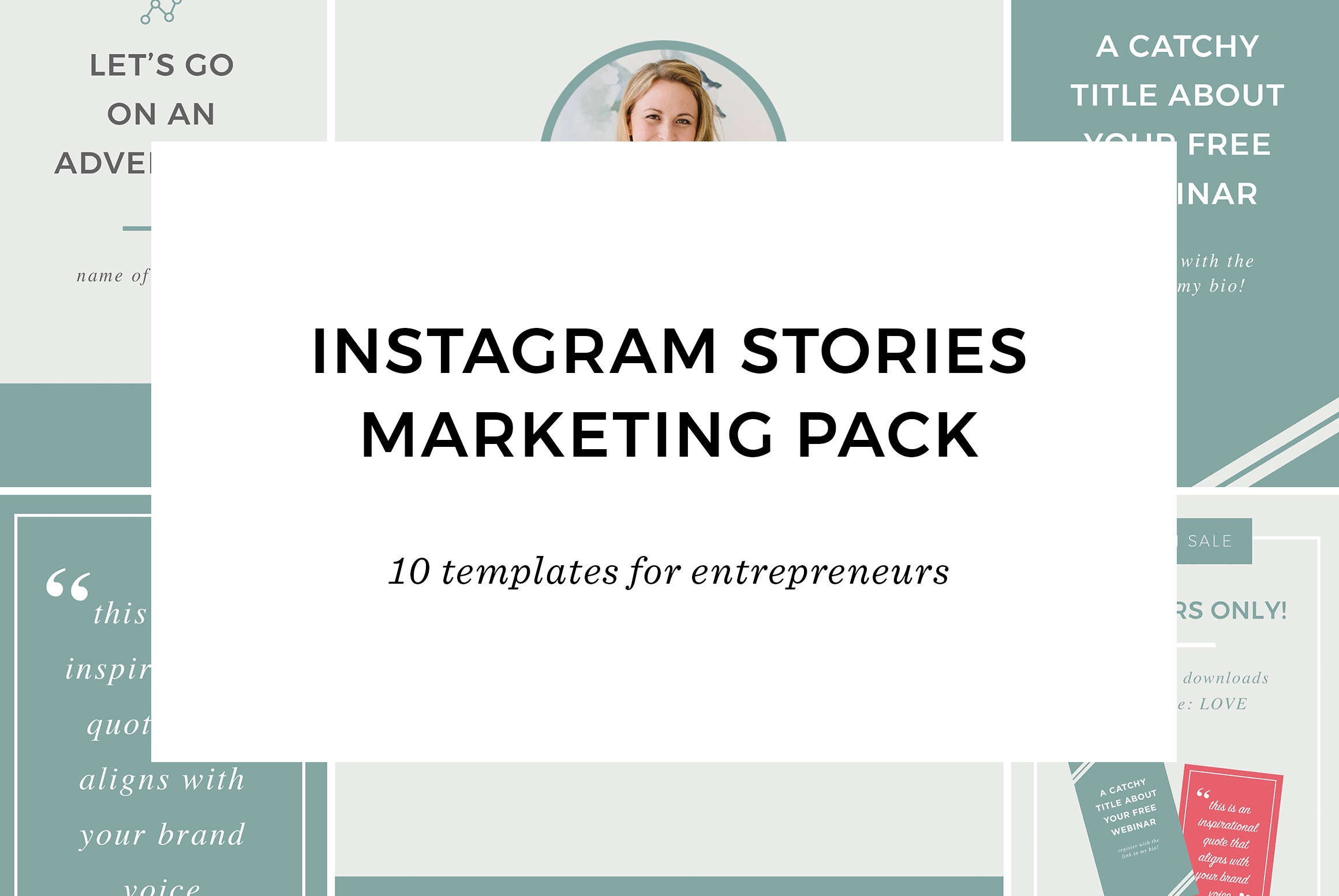 Download Instagram Stories for Entrepreneurs ~ Templates ~ Creative ...