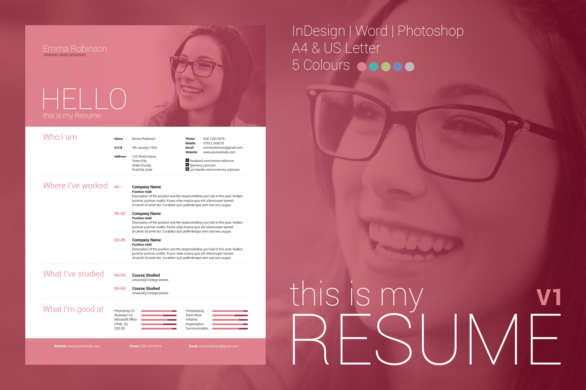10 Professional Resume Templates To Help You Land That New Job