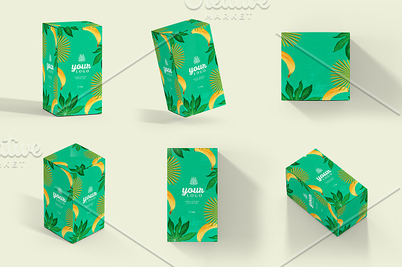 Download Rectangle Boxes Mockup