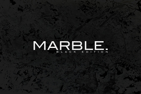 Marble Black Edition