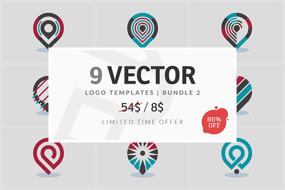 9 Vector Logo Elements Bundle 02