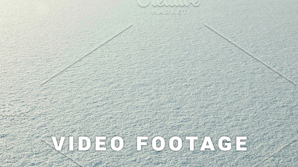 Snow On The Frozen Lake Clean And Frosty Daytime Smooth Dolly Shot
