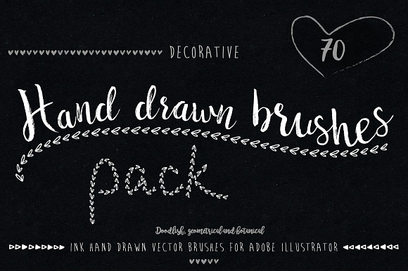 Hand Drawn Brushes Pack