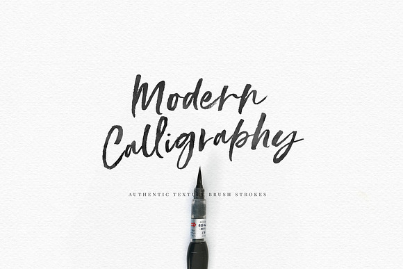 Styled up!Brush Calligraphy Font Duo in Script Fonts - product preview 9