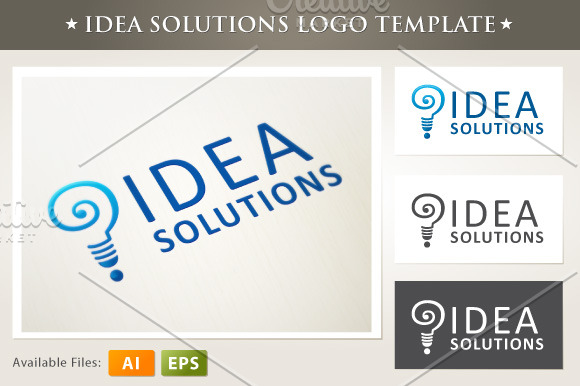 Solutions Logo Template