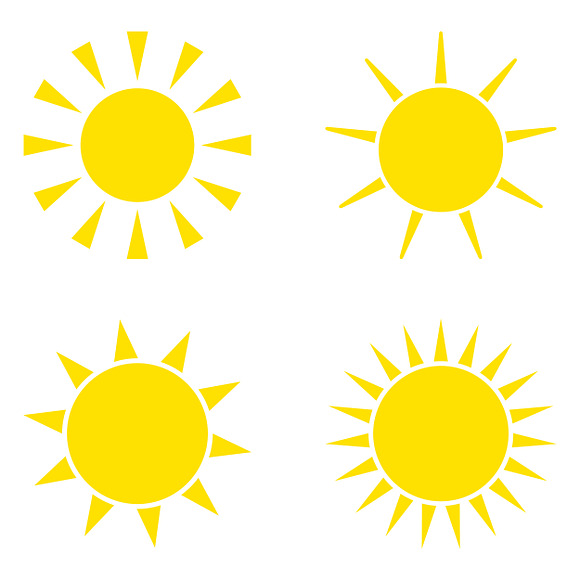 Sun Icons Set